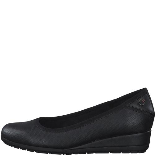 s.Oliver Damen Pumps schwarz, blau S13  5-5-22302-20 