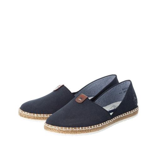 Rieker Antistress Damen Slipper blau S12  M2250-14 