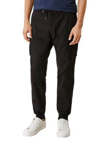 s.Oliver Hose Jogger Cargo Elastikbund schwarz S21 2106295 