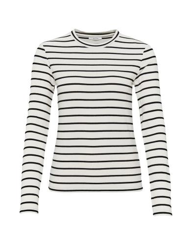 OPUS Longsleeve Salia gestreift weiß S12 10012110210115 42 | 1004 milk | 