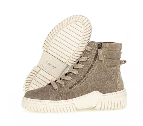Gabor Schnürstiefellette salbei (beige) S21 73.761.19 6,5 | salbei (beige) | F