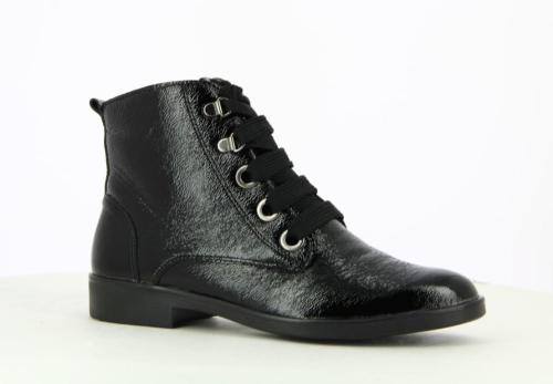 ACO Stiefelette Lack schwarz 915/8631 