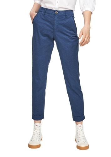 s. Oliver Hose gemustert blau 2100484 