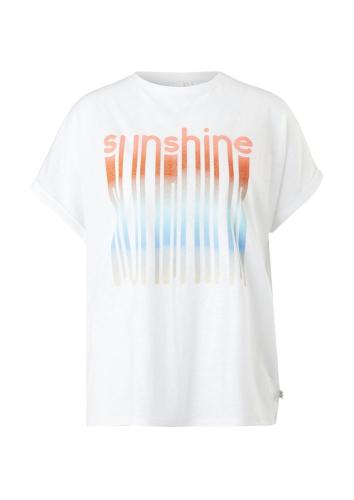 QS designed by Printshirt Leinenmix weiß S12  2113523 
