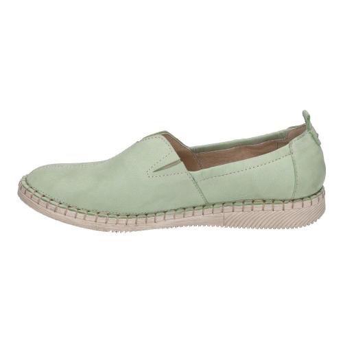 JOSEF SEIBEL Sofie 38 Damen Slipper Leder grün blau S12  71838 