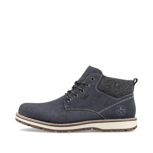 Rieker Schnürboots Tex - Membran blau S12 38419-16 