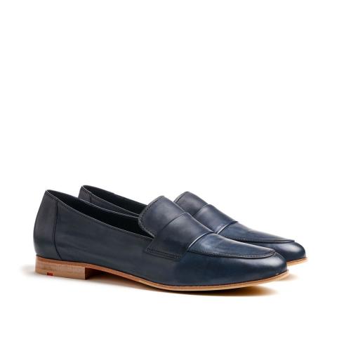 Lloyd Damen Slipper BEA dunkelblau Glattleder S13  11-735-08 