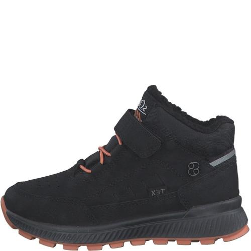 s.Oliver Kinder Jungen Schnürschuh Schnürboot TEX- Membran Warmfutter schwarz S22  5-5-46106-29 31 | 001 BLACK | 