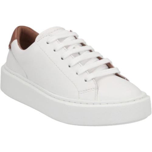 CLARKS HERO LITE Sneaker Leder weiß 26161109 