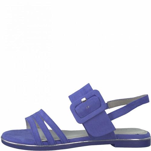 Marco Tozzi Sandale Schnalle blau 2-2-28100-26 