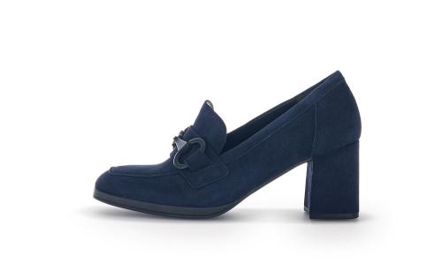 Gabor Trotteur Hochfrontpumps Rauleder blau S23  35.292.16 