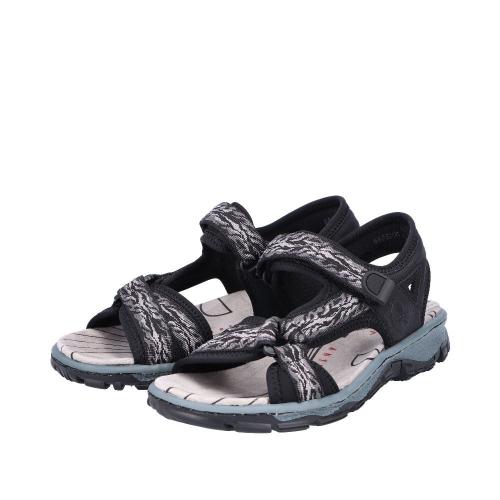 Rieker Trekkingsandale schwarz 68850-00 
