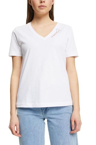 EDC T-Shirt aus 100% Bio-Baumwolle 022CC1K307 