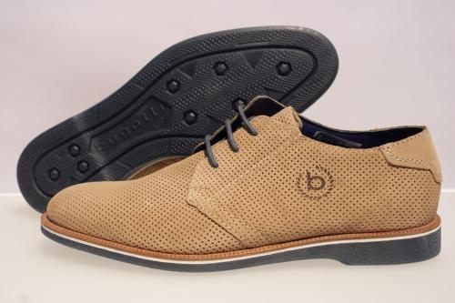 bugatti Herren 311647061400 Derbys, Braun Schnürschuh 311-64706-140 