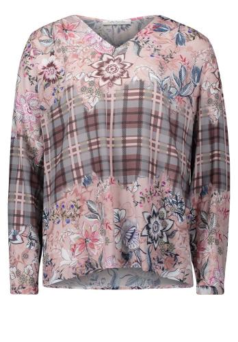 Betty Barclay Bluse Langarm  gemustert 60298151 