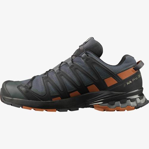 Salomon XA PRO 3D V8 GORE- TEX Wide Herren Trailrunning - Schuh grau S13  L41042800 