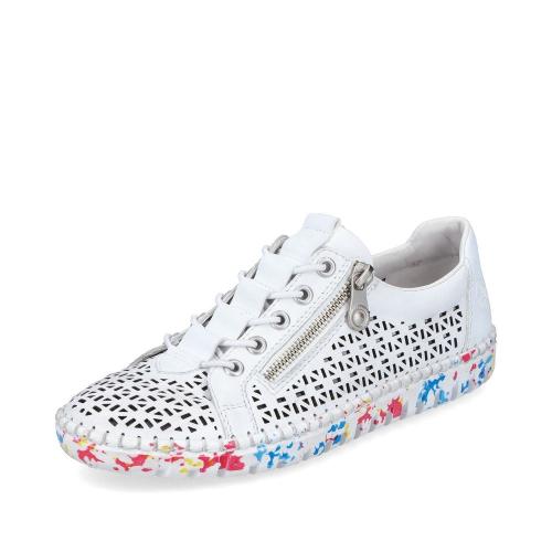 Rieker Damen Slipper altweiß S13  M2357-80 
