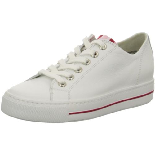 Paul Green Sneaker Schnürer weiß 4779 6 | 02 white/rose | 