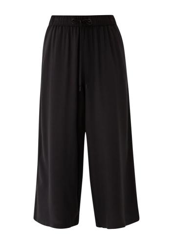 QS designed by Culotte: Hose mit Wide leg schwarz S13  2127618 