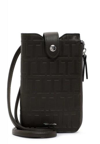 Tamaris Handytasche Juliane Allover-Prägung grün S22 31903,932 