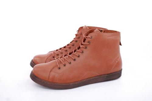 Andrea Conti Damen Stiefeletten Schnürschuh Leder bequem braun S22 0344900201 