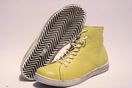 Andrea Conti Sneaker high gelb 0341500010 