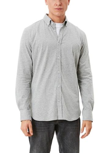 s.Oliver Jerseyhemd mit Struktur 2107820 