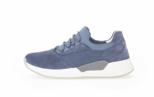 Gabor Rollingsoft Sneaker low Schlupfschuh Wechselfußbett  blau S12   86.951.26 5,5 | jeans | 