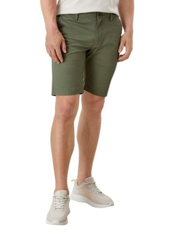 s.Oliver Bemuda Slim Fit Austin grün und beige 2113872 