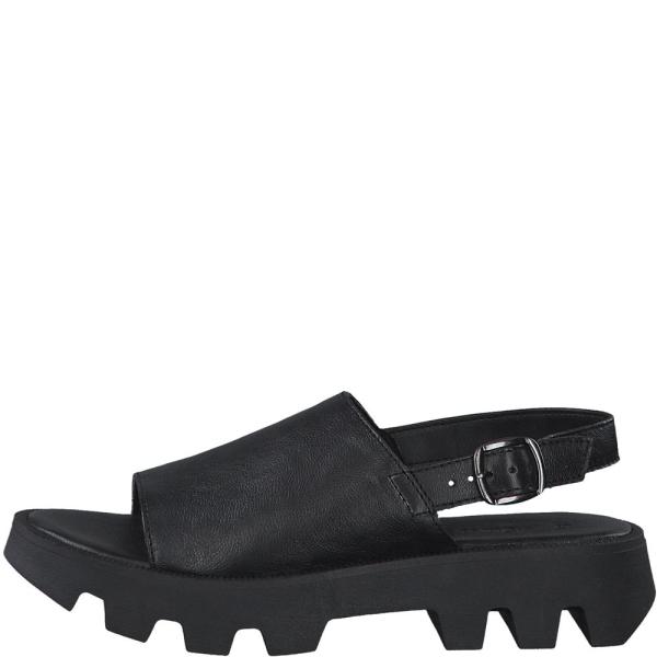 s.Oliver Damen Sandalette schwarz S13  5-5-28211-20 