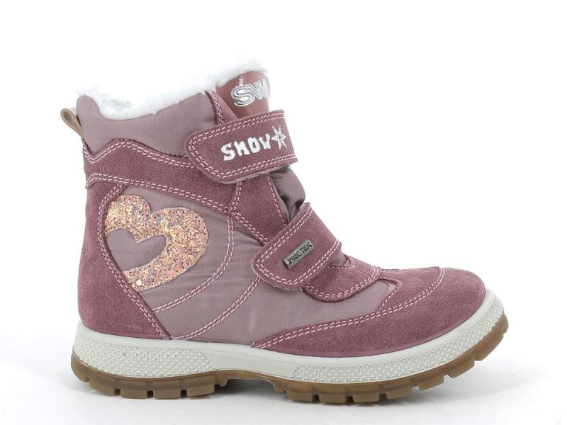 IMAC Kinder Winter Stiefel Boots Klettverschluss TEX- Membran rosa S21 832928 