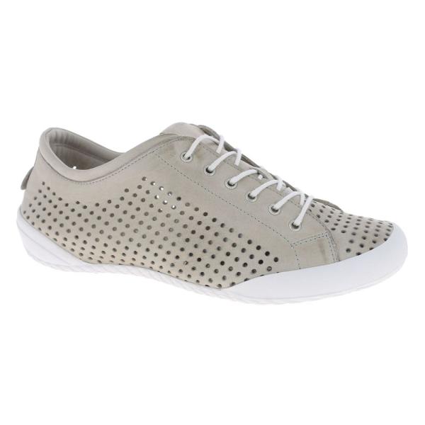 Andrea Conti Sneaker Leder durchbrochen new taupe S13  03457671185 