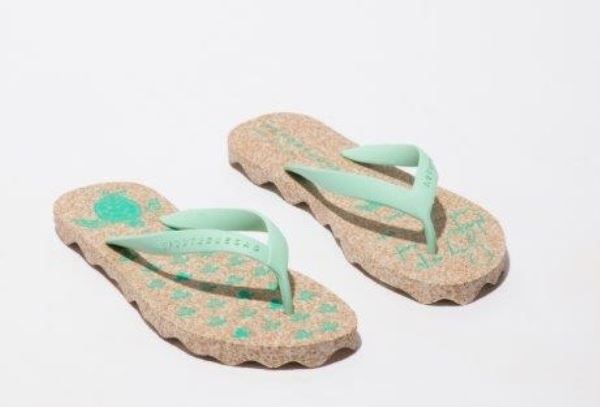 ASPORTUGUESAS Zehentrenner Flipflop Kork nachhaltig kautschuk P018112003 
