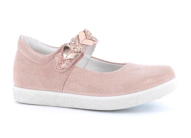IMAC Ballerina Leder Riemchen Klettverschluss rosa 530280 