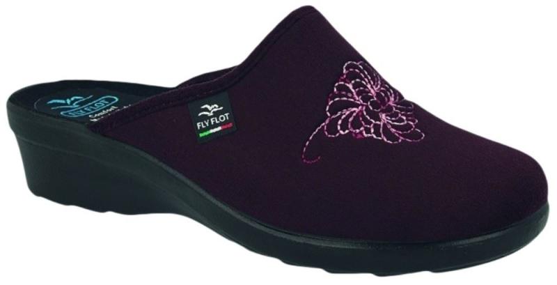 FlyFlot Hausschuhe D.Pantoffel in Prugna 863708 
