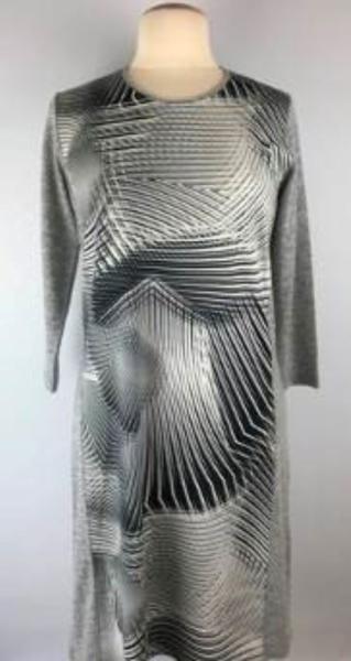 Fashion Apolda Kleid grau 43276 