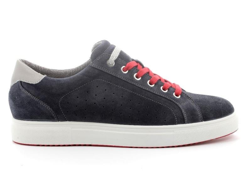 IMAC Sneaker Schnürer Leder blau 502791 40 | jeansblu | 