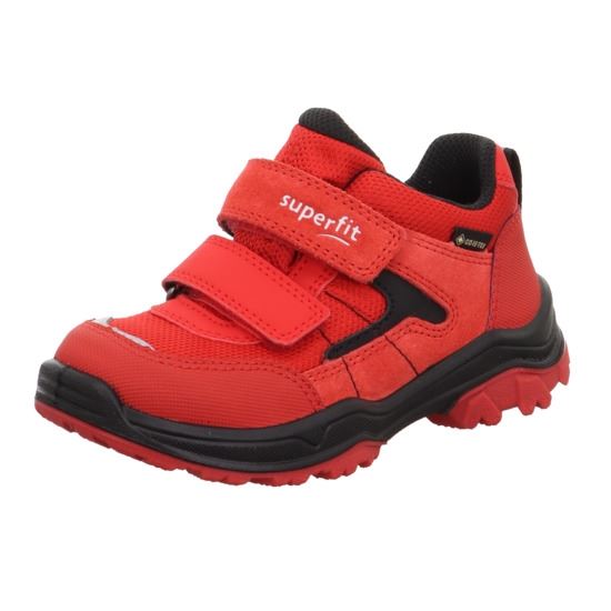 superfit JUPITER - Rot/Schwarz Sneaker low mit Klettverschluss S13 1-000063-5010 