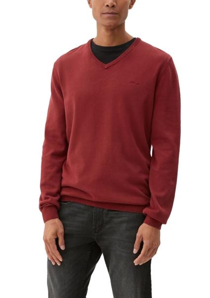 s.Oliver Feinstrickpullover mit V - Ausschnitt  Noos 2040666 