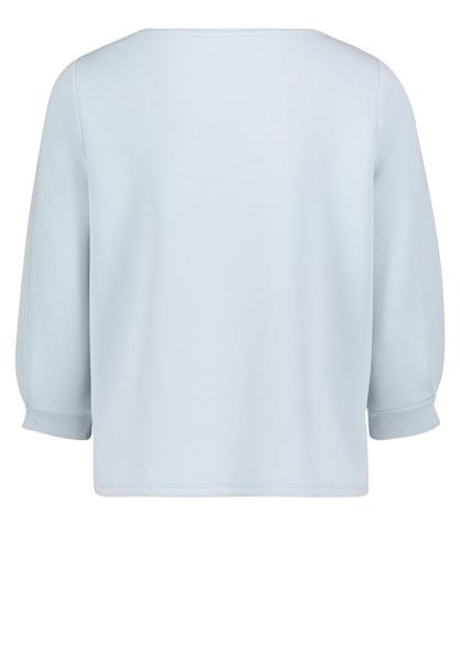 Betty Barclay Sweatshirt 3/4 Arm  U- Bootausschnitt blau S22 24791019 