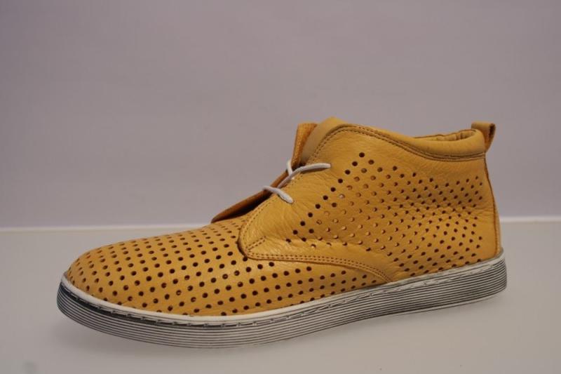 Andrea Conti Sneaker ocker Leder 0343425116 