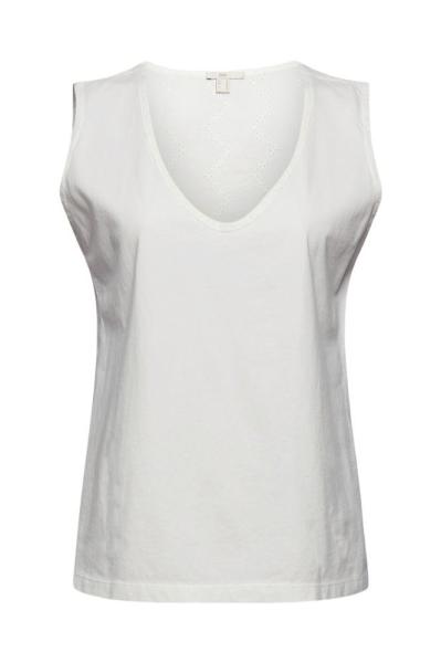 EDC by Esprit Blusentop Lochstickerei  creme 041CC1K303 