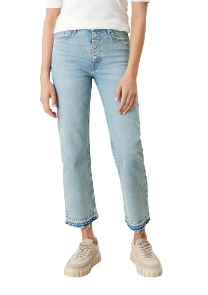 s.Oliver Damen Cropped Jeans 7/8 Jeans blau S12 2112229 