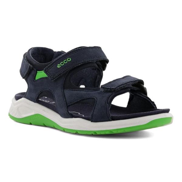 ECCO X-Trinsic Kavalan Trekking Sandale Kinder blau schwarz 710622 
