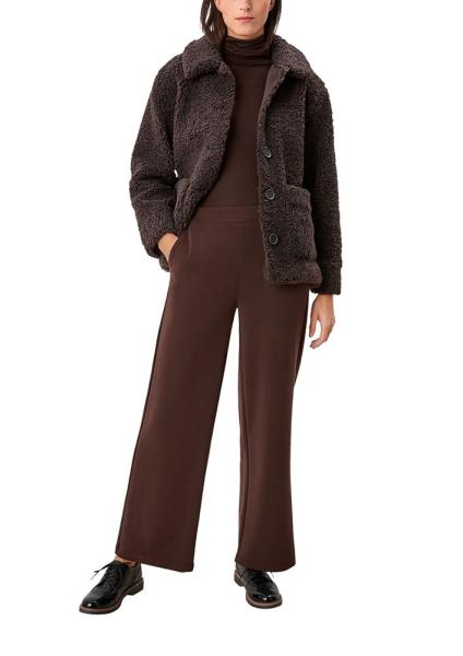 s.oliver Teddyjacke Plüsch braun S21 2101024 