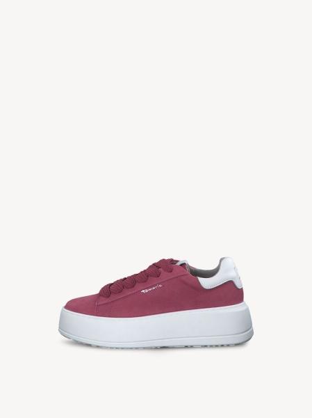 Tamaris Sneaker Leder derbe Sohle pink S13  1-1-23812-20 