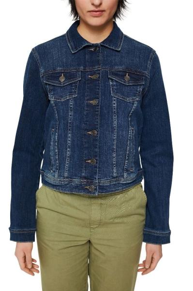 ESPRIT Jeansjacke Used- look blau S12  992EE1G301 