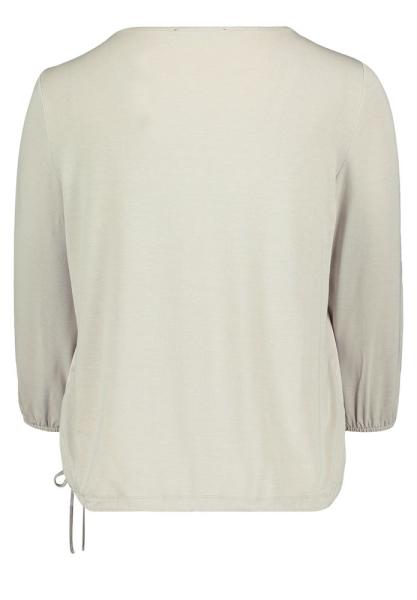 Betty Barclay Blusenshirt 3/4Arm Frontprint beige S22 24581066 
