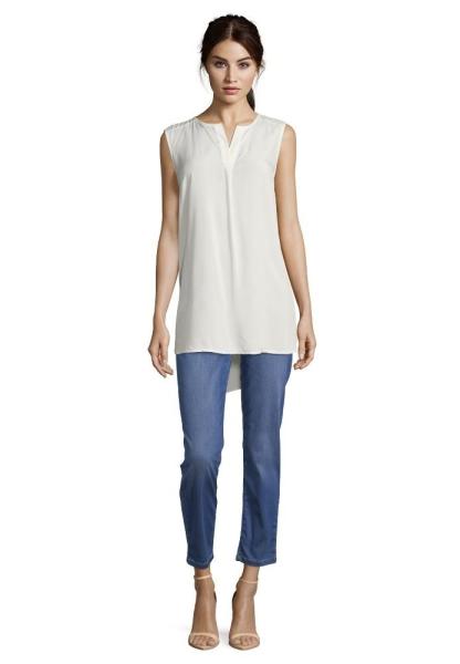 Betty Barclay Bluse Top weiß rot 60202587 40 | 1014 Offwhite | 