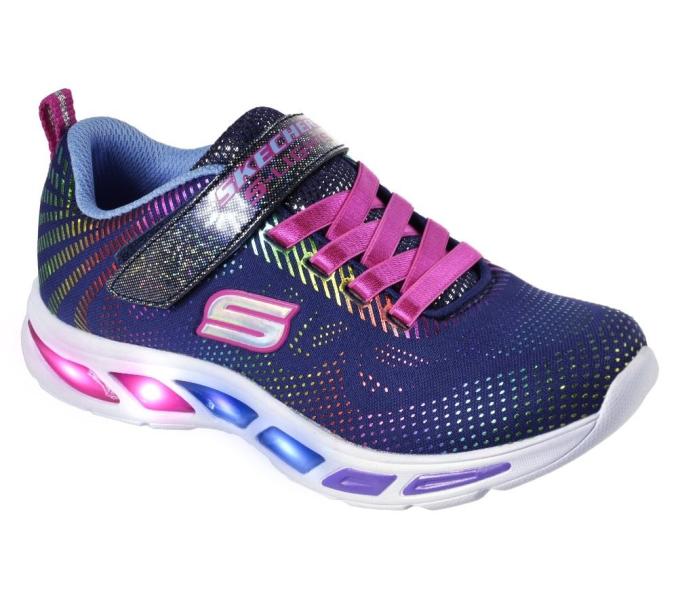 Skechers LITEBEAMS GLEAM N' DREAM S LIGHTS  Sneaker Mädchen Leuchteffekt   blau 10959L 
